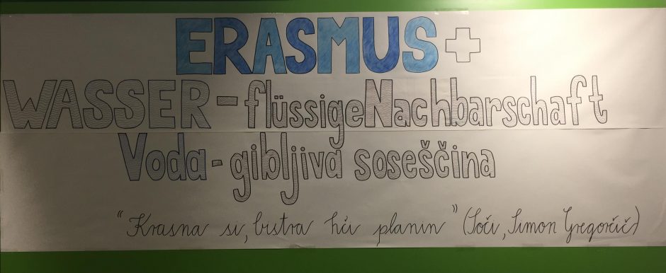 Erasmus+WASSER – flüssige Nachbarschaft